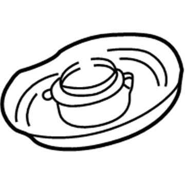 Volkswagen Coil Spring Insulator - 8D0-412-066-F