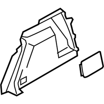 Volkswagen 1K6-867-427-AT-1BS Side Trim