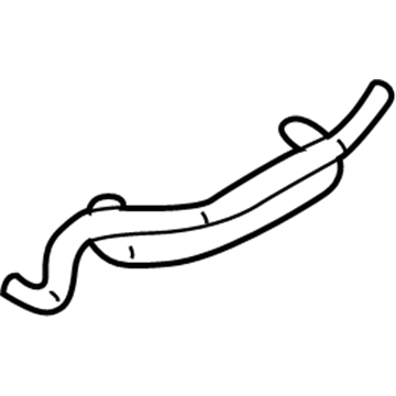 2002 Volkswagen Golf Coolant Pipe - 1J0-121-086-BR