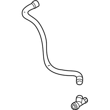 Volkswagen Golf Oil Cooler Hose - 1J0-122-051-AM