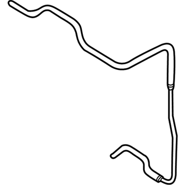 Volkswagen Jetta Oil Cooler Hose - 1J0-121-447-AK