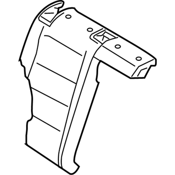 Volkswagen 1K9-885-806-H-NVH Seat Back Cover