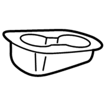 Volkswagen Eos Cup Holder - 1Q0-885-995-82V