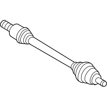 Volkswagen Rabbit Axle Shaft - 5Q0-407-271-DF