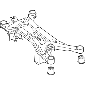 Volkswagen Axle Beam - 3C0-505-235-S