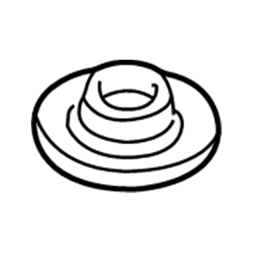 Volkswagen Jetta Shock And Strut Mount - 1J0-809-127-B