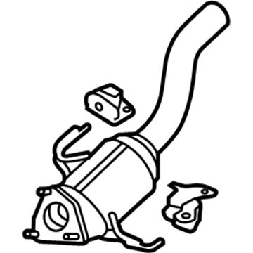 Volkswagen Touareg Catalytic Converter - 7L6-254-400-RX