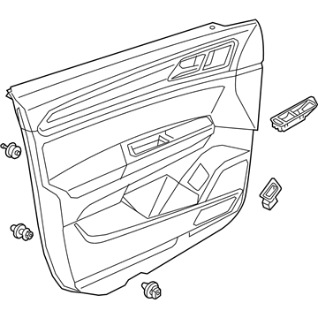 Volkswagen 3CN-867-011-C-HSV Door Trim Panel