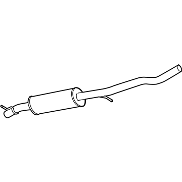 Volkswagen Touareg Muffler - 7L6-253-209-E