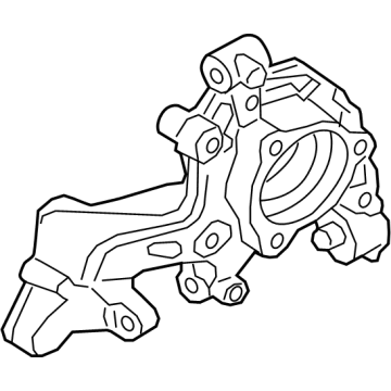 Volkswagen Steering Knuckle - 3Q0-505-435-M