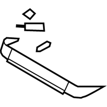 Volkswagen 7N0-877-651-A-9B9 Deflector