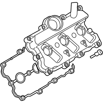 Volkswagen Touareg Valve Cover - 06E-103-472-N