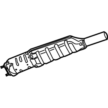 Volkswagen Phaeton Catalytic Converter - 3D0-254-400-TX