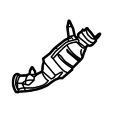 Volkswagen Phaeton Catalytic Converter - 3D0-254-251-CX