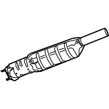 Volkswagen Phaeton Catalytic Converter - 3D0-254-450-SX