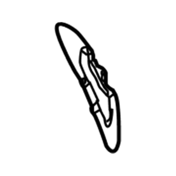Volkswagen 3D0-253-463-E Finish Pipe Bracket