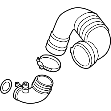 Volkswagen Atlas Air Intake Hose - 3QF-129-654-F