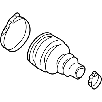 Volkswagen Passat CV Joint Boot - 4B0-498-201
