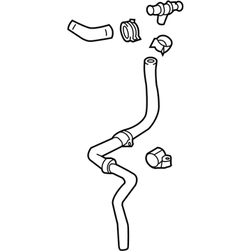 Volkswagen e-Golf Radiator Hose - 5QE-122-109-C