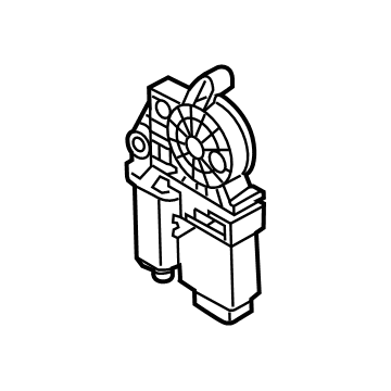 Volkswagen Passat Window Motor - 561-959-812-C-Z03