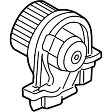 Volkswagen 1J1-819-021-C Blower Motor