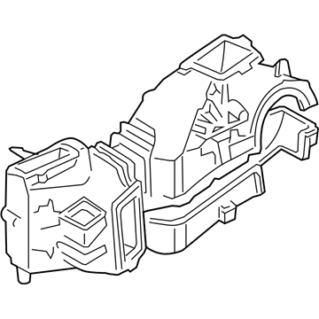 Volkswagen Jetta A/C Evaporator Core - 1J1-820-007-B