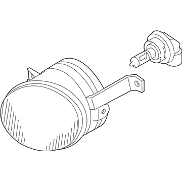 Volkswagen Eos Fog Light - 5K0-941-699-G