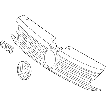 Volkswagen 5C6-853-651-P-CEE