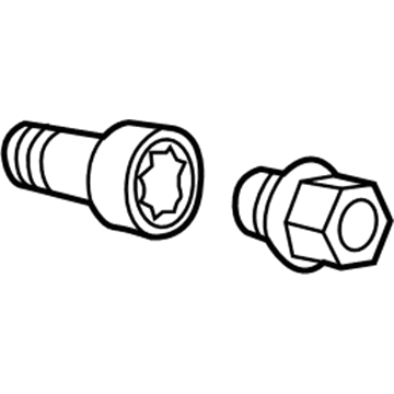 Volkswagen Wheel Hub Bolt - WHT-001-814-B-521