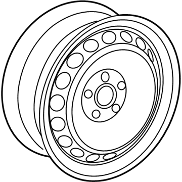 Volkswagen Alloy Wheels - 561-601-027-03C