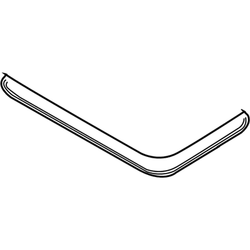 Volkswagen Phaeton Weather Strip - 3D5-877-297-B41