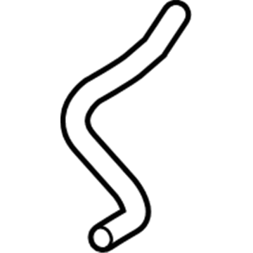 Volkswagen Beetle Radiator Hose - 1C0-121-086-K
