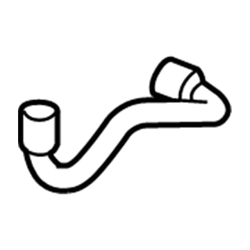 1998 Volkswagen Beetle Radiator Hose - 1C0-121-096-E