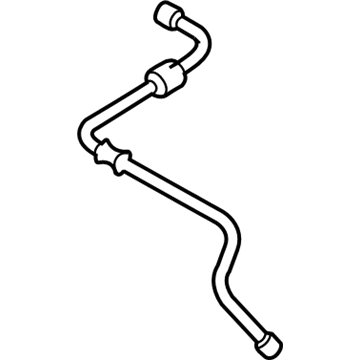 Volkswagen Beetle Radiator Hose - 1J0-122-109-BN