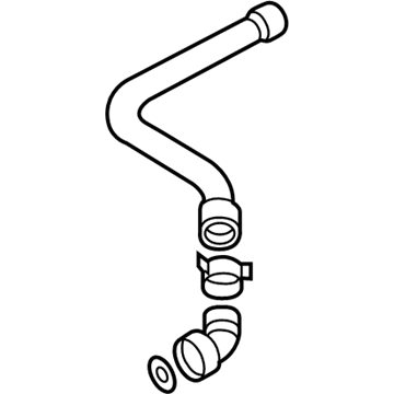 1998 Volkswagen Beetle Radiator Hose - 1C0-122-101-P