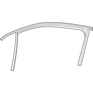 Volkswagen Window Channel - 3CM-837-431-5AP