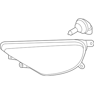 Volkswagen Touareg Fog Light - 7P6-941-700-H