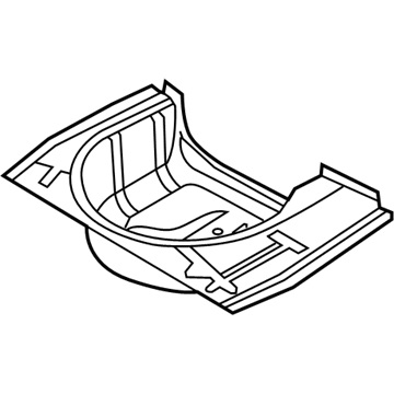 Volkswagen Passat Floor Pan - 8E0-802-088-Q