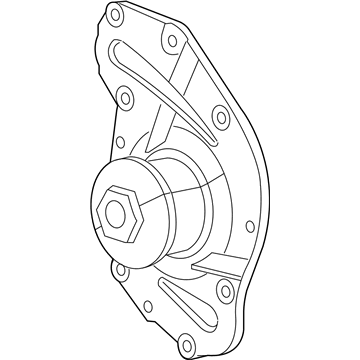 Volkswagen Routan Water Pump - 7B0-121-011-J