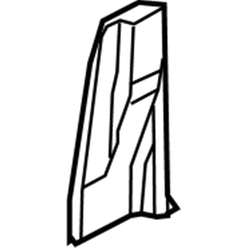 Volkswagen 7L0-820-847-A Side Duct