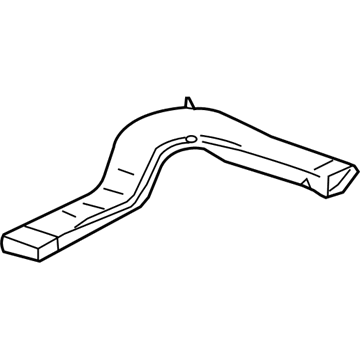 Volkswagen 7L0-820-700-A Supply Duct