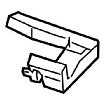 Volkswagen 7L0-820-857 Floor Duct