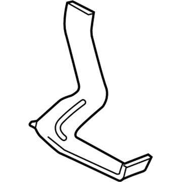 Volkswagen 7L0-819-655 Rear Duct