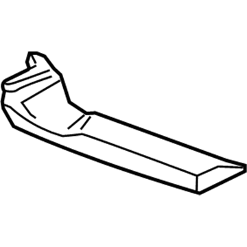 Volkswagen 7L0-820-832-B Lower Duct