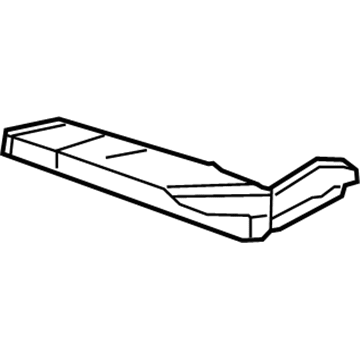 Volkswagen 7L0-820-831-B Lower Duct