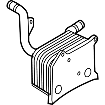Volkswagen Engine Oil Cooler - 079-117-015-P