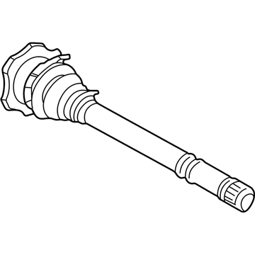 Volkswagen Passat CV Joint - 431-498-103-CX