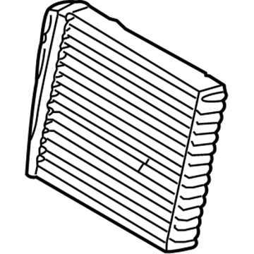 Volkswagen 1K0-819-031-D Heater Core