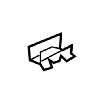 Volkswagen 5N0-867-289 Clamp