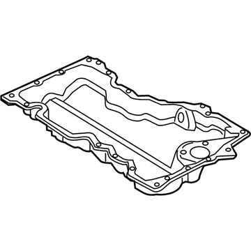 Volkswagen Jetta Oil Pan - 04L-103-602-A